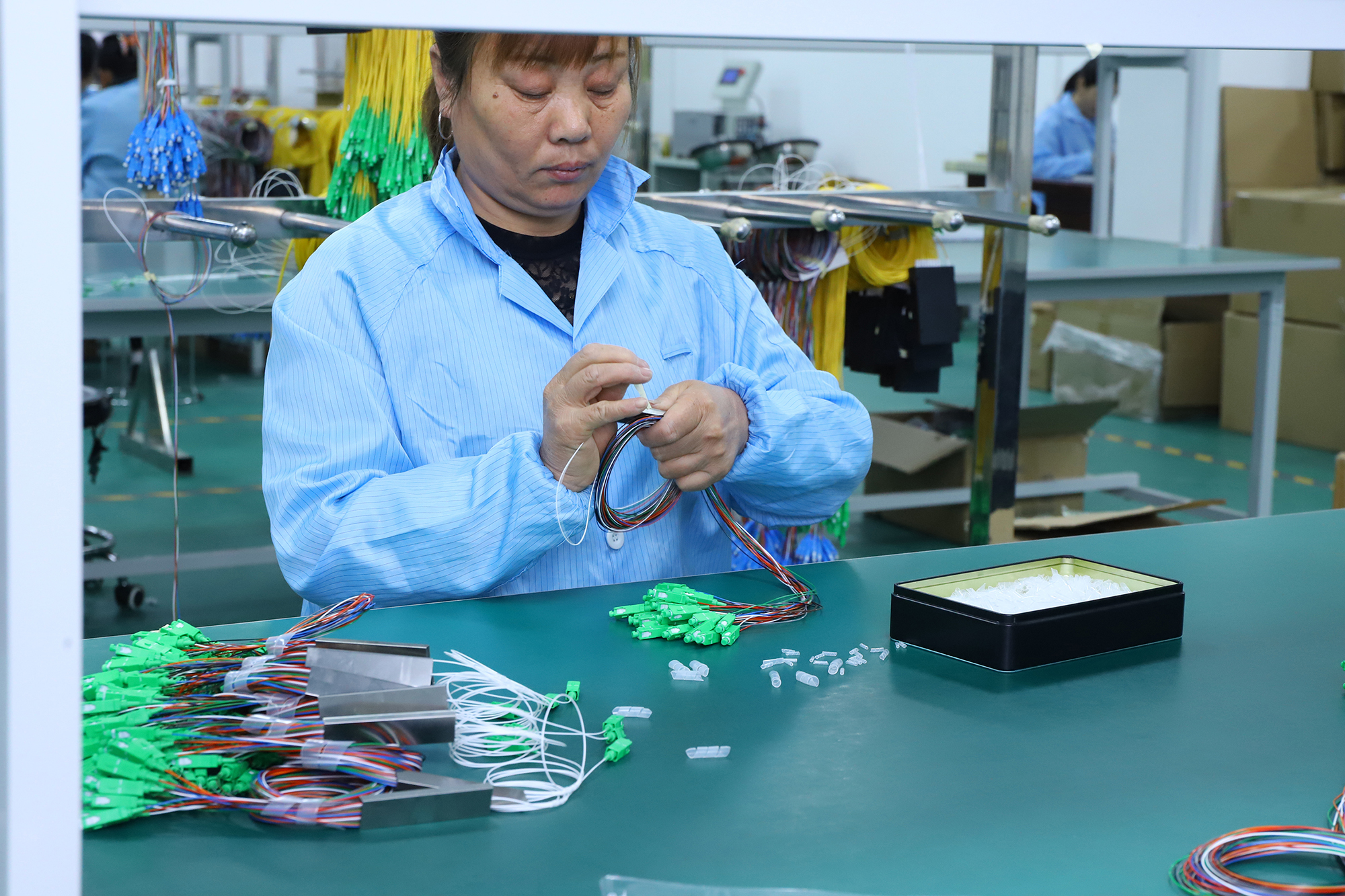 1x16 abds plc splitter para redes de PON 