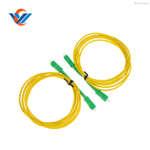  Fibra óptica SC para SC LC FC ST Patchcord SM MM 1M 2M 3M sx core Fibra óptica jumper APC UPC Fibra óptica patch cord