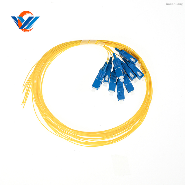 12 cor 0,9 mm SC lszh Fiber Pigtail Optics