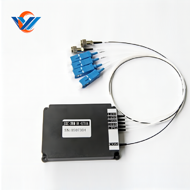 Filtro WDM de 4 canais 200GHz para redes de fibra 