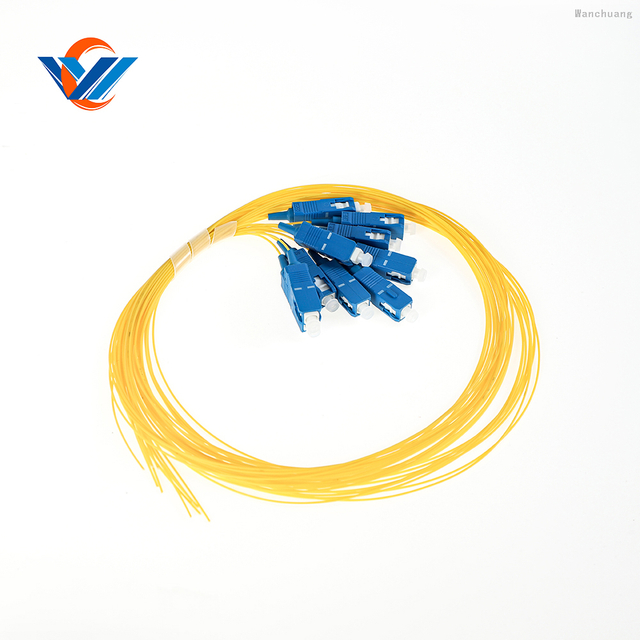 Preço Quente Cabo de remendo de fibra óptica lc/UPC-SC/upc sm simplex lszh 3.0mm amarelo 3 metros